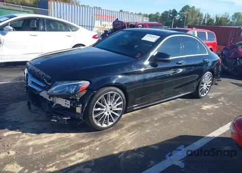 2017 Mercedes-Benz C 300 Sport from USA, damaged, VIN 55SWF4JB5HU181821